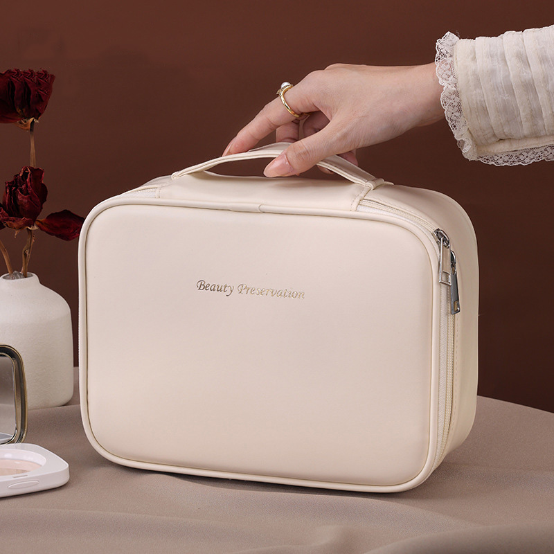 Luxury Skincare Women - ขายส่ง PU ความจุขนาดใหญ่ Tote กระเป๋าแต่งหน้า Travel