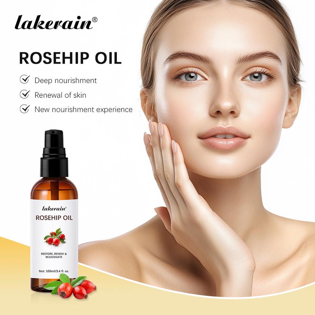 น้ำมันโรสฮิปสำหรับผิวหน้าและผิ - Cold Pressed Rose Hip บทวิจารณ์และราคา