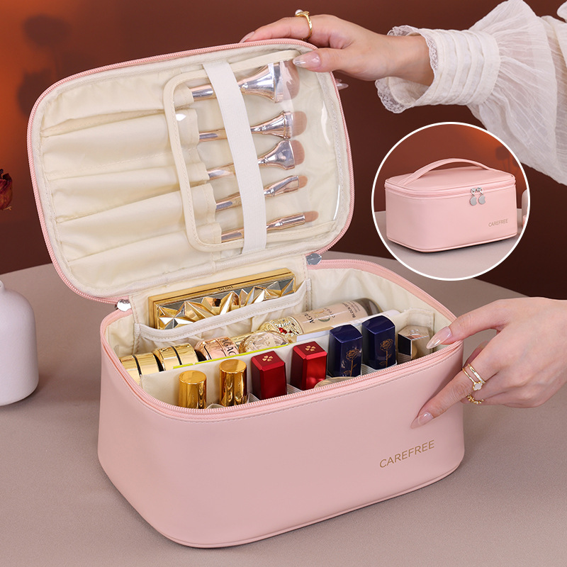 กระเป๋าเครื่องสำอาง PU สุดหรูส - Luxury Skincare Women บทวิจารณ์และราคา