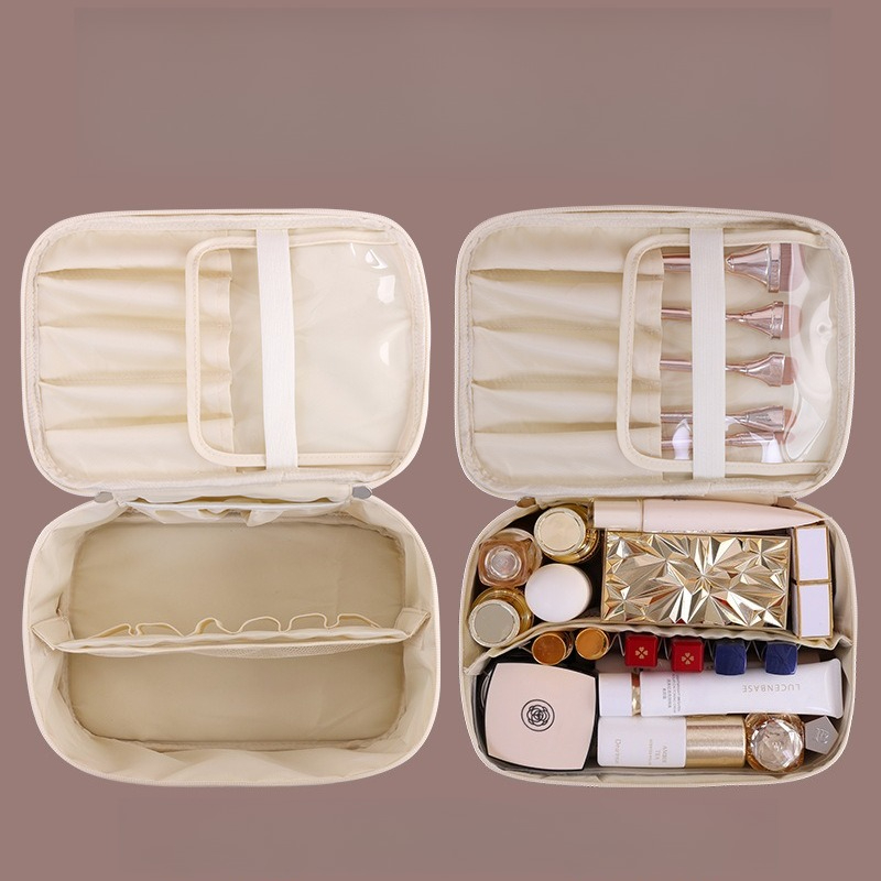 กระเป๋าเครื่องสำอาง PU สุดหรูส - Luxury Skincare Women บทวิจารณ์และราคา
