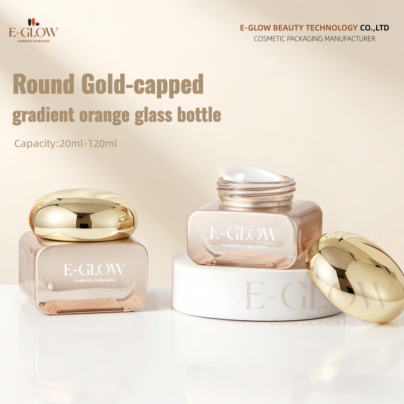 【โลโก้แบบกำหนดเอง】ชุดขวดสีส้มไ - Luxury Skincare Logo บทวิจารณ์และราคา